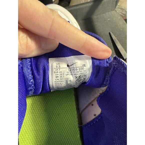 Nike shoes womens 9.5 air max infinity 2 amd colorful athletic preppy workout - Picture 3 of 9